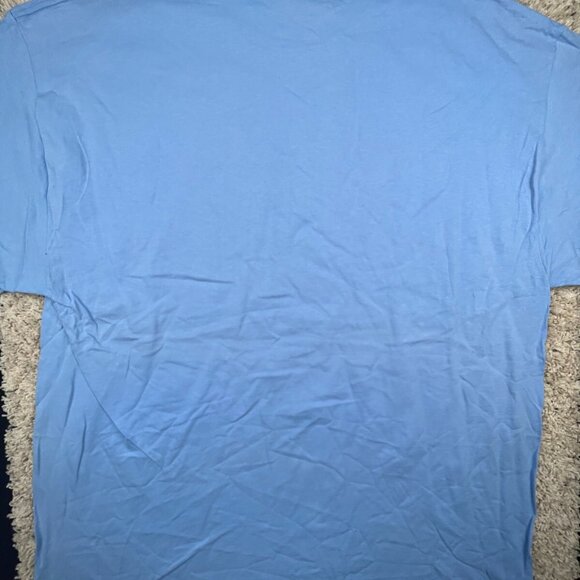 VINTAGE Snoop Dog Clothing Shirt Men 2XL Hip Hop Y2K Blue Short Sleeve Cotton - Picture 8 of 8